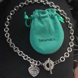 Tiffany toggle necklace